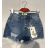 Kraťasy šortky riflové dámske (XS-XL) M.SARA MSR213758