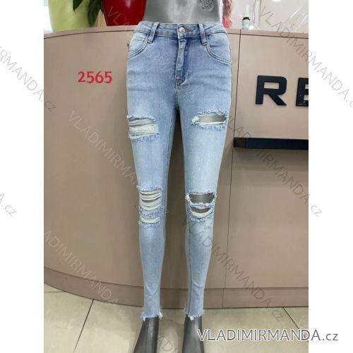 Rifle jeans dlhé dámske (XS-XL) RE-DRESS RED213763