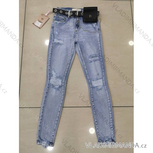 Rifle jeans dlhé dámske (XS-XL) RE-DRESS RED213767