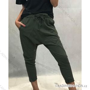 Tepláky baggy dlhé dámske (S / L ONE SIZE) TALIANSKÁ MÓDA IMD21549 / DR