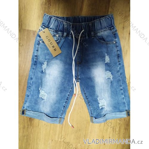 Rifle jeans 3/4 krátke dámske (XS-XL) Gourde MA121GD6837-D