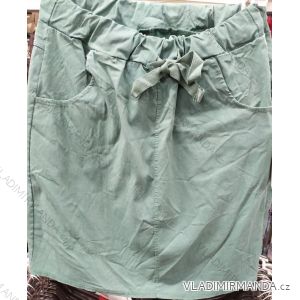 Sukne krátka strečová letná dámska (S / M / L ONE SIZE) TALIANSKÁ MÓDA IMB21083