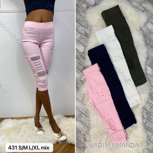 Legíny 3/4 krátke dámske (S-XL) TURECKÁ MÓDA TMWL21431