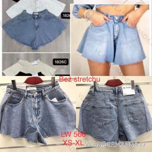 Kraťasy šortky riflové dámske (XS-XL) MY Tinas JAW21LW566