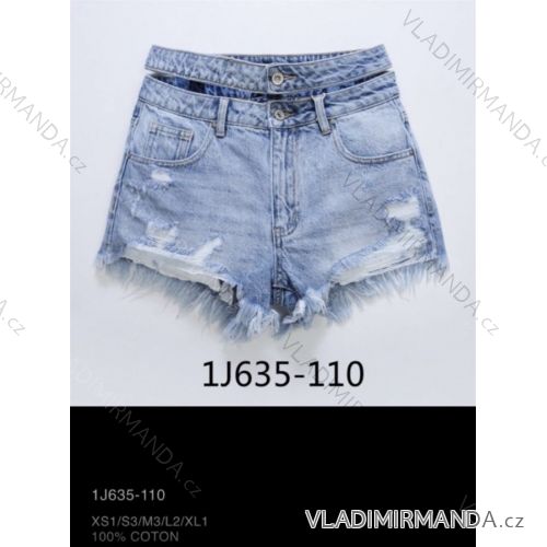 Kraťasy šortky riflové dámske (XS-XL) JAW211J635-110