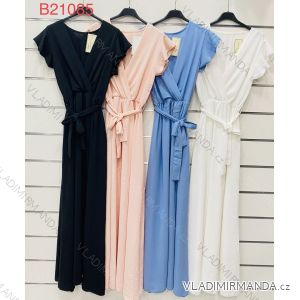Šaty dlhé bez rukávov dámske (S / M ONE SIZE) TALIANSKÁ MÓDA IMWK23B21085