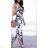Overal dlhý elegantný na ramienka dámsky (S / M ONE SIZE) TALIANSKÁ MÓDA IMWA213963