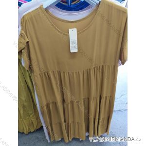 Tričko tunika šaty dámska (uni xl / 2xl) TALIANSKÁ MÓDA IM721110