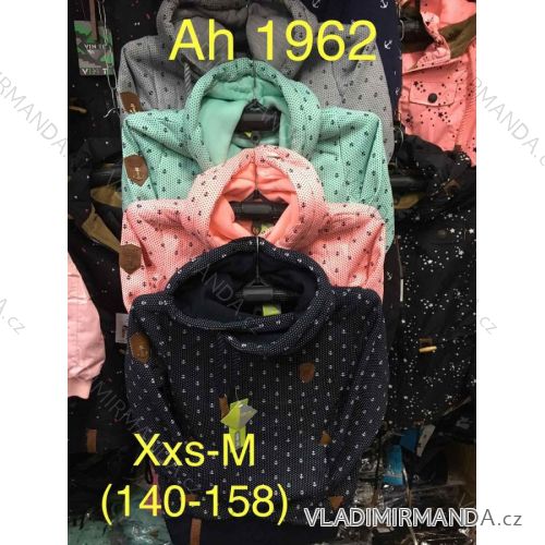 Mikina s kapucňou dorast dievčenské dámska (XXS-M, 140-158) Vint VIN22AH1962
