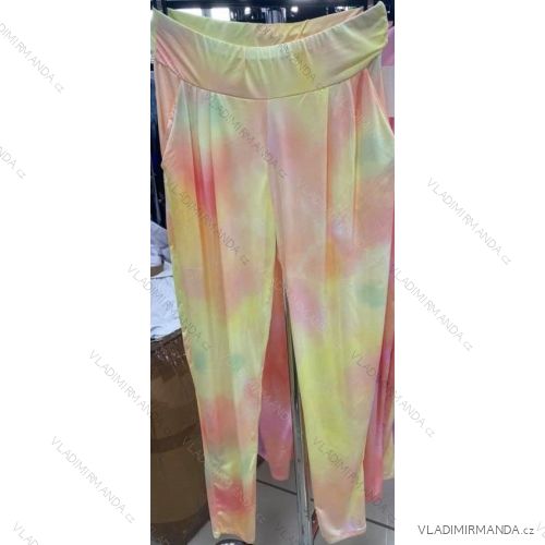 Tepláky dlhé tenké dámske (S / M ONE SIZE) TALIANSKÁ MÓDA IMM21772
