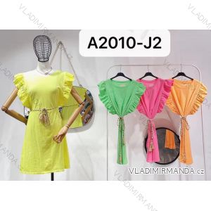 Šaty letné bez rukávov dámske (S / M ONE SIZE) TALIANSKÁ MÓDA IMM21A2010-J2