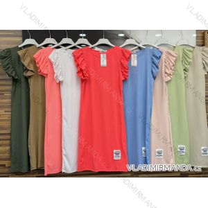 Šaty letné bez rukávov dámske (S / M ONE SIZE) TALIANSKÁ MÓDA IMWD214027