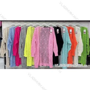 Cardigan tenký pletený dlhý rukáv dámsky (S / M ONE SIZE) TALIANSKÁ MÓDA IMWD214473