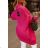Cardigan dlhý pletený dlhý rukáv dámsky (S / M ONE SIZE) TALIANSKÁ MÓDA IMWE21264