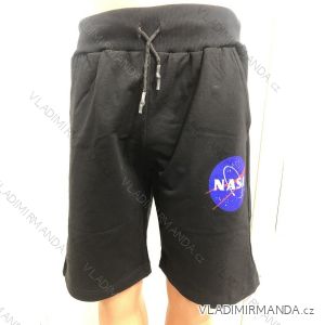Kraťasy šortky letné NASA dorast chlapčenské a pánske (M-XXL) SETINO NS-1221BLACK