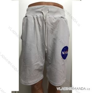 Kraťasy šortky letné NASA dorast chlapčenské a pánske (M-XXL) SETINO NS-1221WHITE