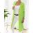 Cardigan dlhý pletený dámsky (S / M ONE SIZE) POĽSKÁ MÓDA IMWT21132