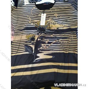 Šaty krátky rukáv dámske (XL / 2XL ONE SIZE) TURECKÁ MÓDA TML21015