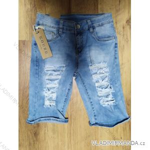 Rifle jeans krátke dámske (25-31) Gourde MA521GD6260-D