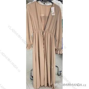Župan letné dlhý rukáv dámsky (S / M ONE SIZE) TALIANSKÁ MÓDA IMM21949