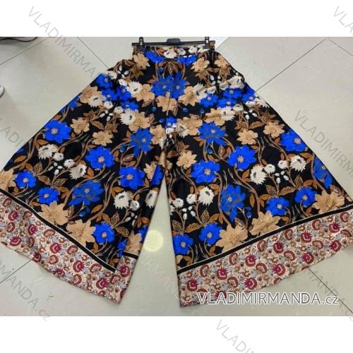 Nohavice letné dlhé dámske (S / M ONE SIZE) TALIANSKÁ MÓDA IMM21985