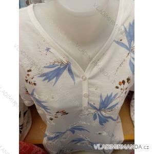 Tunika tričko krátky rukáv dámske (L-3XL) DUNAUONE PME20023