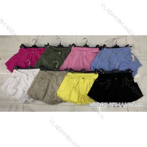 Kraťasy šortky letné dámske (S-XL) TALIANSKÁ MÓDA IMWM215064