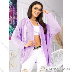 Cardigan pletený dlhý rukáv dámsky (S / M ONE SIZE) TALIANSKÁ MÓDA IMWA215087
