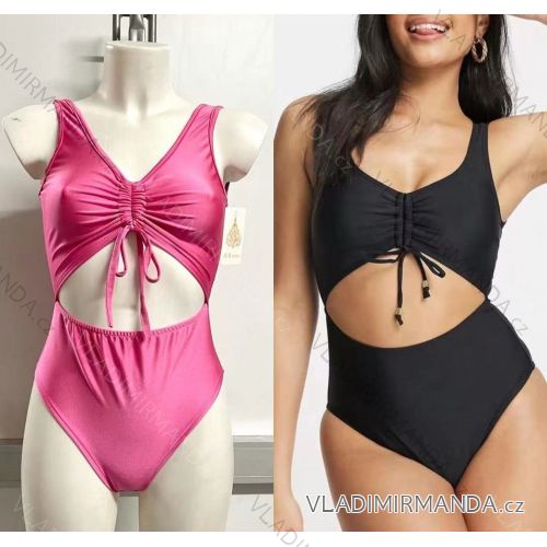 Plavky jednodielne dámske (S / M ONE SIZE) TALIANSKÁ MÓDA IMWE215102