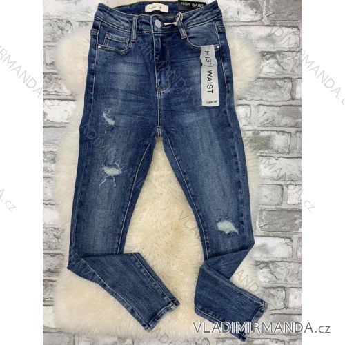 Rifle jeans dlhé dámske (34-42) M.SARA MSR215215