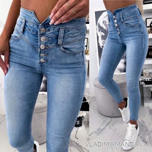 Rifle jeans dlhé dámske (34-42) M.SARA MSR215223