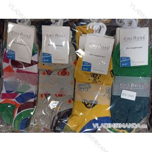 Ponožky členkové veselé pánske (42-47) EMI ROSS ROS21034