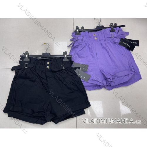 Kraťasy šortky letné dámske (S-XL) TALIANSKÁ MÓDA IMWA215552