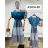 Šaty dlhé letné bez rukávov dámske (S / M ONE SIZE) TALIANSKÁ MÓDA IMM21A3414-N1