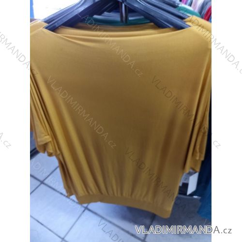 Tunika krátky rukáv nadrozměr dámska (XL / 2XL) TALIANSKÁ MÓDA IM721197