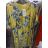 Šaty letné krátky rukáv nadrozměr dámske (XL / 2XL ONE SIZE) TALIANSKÁ MÓDA IM721207