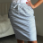 Sukně letní dámská proužek  (S/M/L ONE SIZE) ITALSKá MóDA IM722125