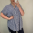 Košile krátký rukáv dámské nadrozměrné Viskozové (XL-5XL) ITALSKÁ MÓDA IM4211661 tmavě modrá