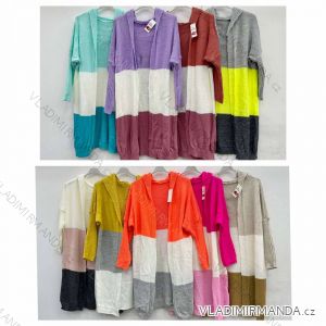 Cardigan tenký pletený dlhý rukáv dámsky (S / M ONE SIZE) TALIANSKÁ MÓDA IMWC215928