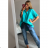 Nohavice slabé dámske (S / M / L one size) TALIANSKÁ MÓDA IM821013