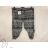 Nohavice vzorované dlhé dámske (M-XXL) TURECKÁ MODA TM921A-36/DR XL/XXL tm.modrá-biela