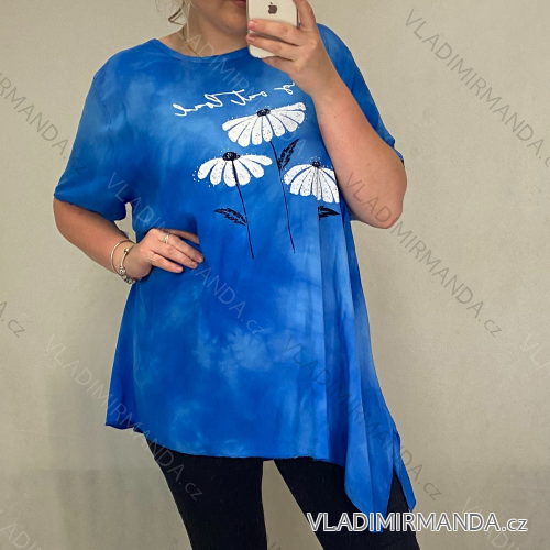 Tunika dámska nadrozmerná (2XL / 3XL ONE SIZE) TALIANSKÁ MÓDA PMF21004