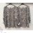 Tunika dlhý rukáv leopard dámska (S / M ONE SIZE) TALIANSKÁ MÓDA IMWA216054