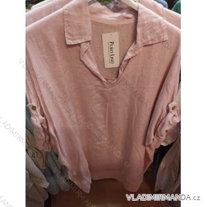 Šaty letné krátky rukáv dámske (M / L ONE SIZE) TALIANSKÁ MÓDA IM821020