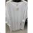 Šaty dlhý rukáv dámske nadrozměr (XL / 2XL ONE SIZE) TALIANSKÁ MÓDA IMWT21212