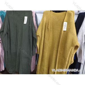 Cardigan pletený dlhý rukáv dámsky (S / M / L ONE SIZE) TALIANSKÁ MÓDA IM721237