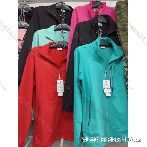 Mikina dlhý rukáv dámska nadrozměr (3XL-6XL) Benter BES2123510