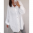 Košile tunika dlouhý rukáv dámská nadrozměr (uni 2XL/3XL) ITALSKÁ MÓDA IM821LUCA/DR XXL/XXXL one size červená