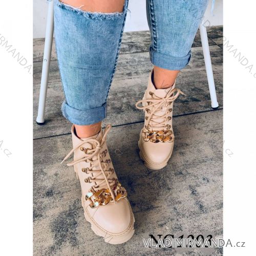 Topánky členkové WORKERY dámske (36-41) SSHOES OBUV OBSS21NC1203