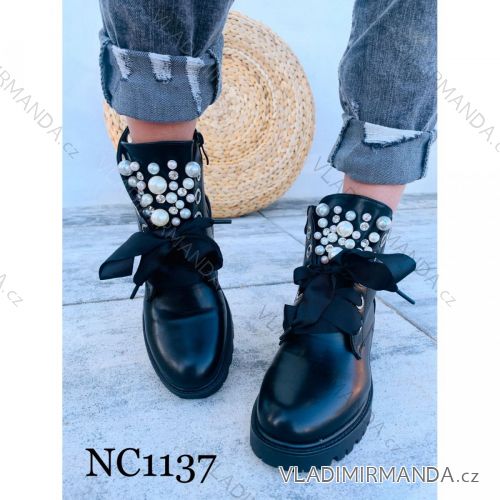 Topánky členkové WORKERY dámske (36-41) SSHOES OBUV OBSS21NC1137